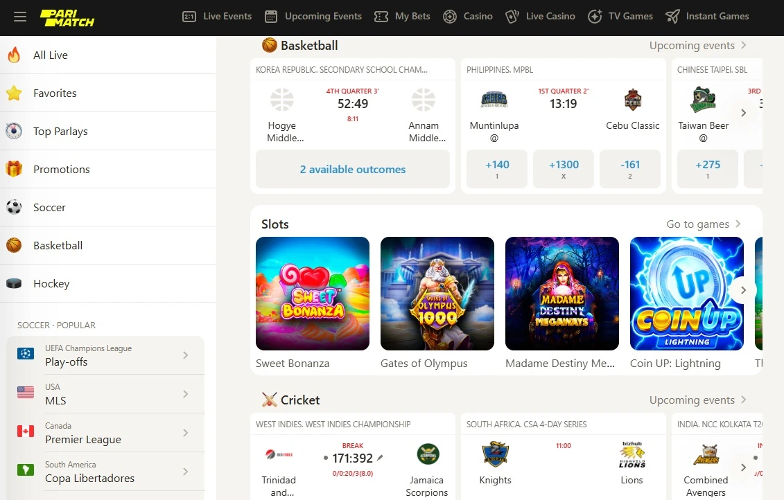 parimatch game image
