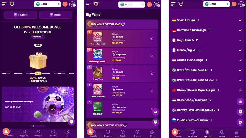 trustdice casino uygulaması görüntüsü